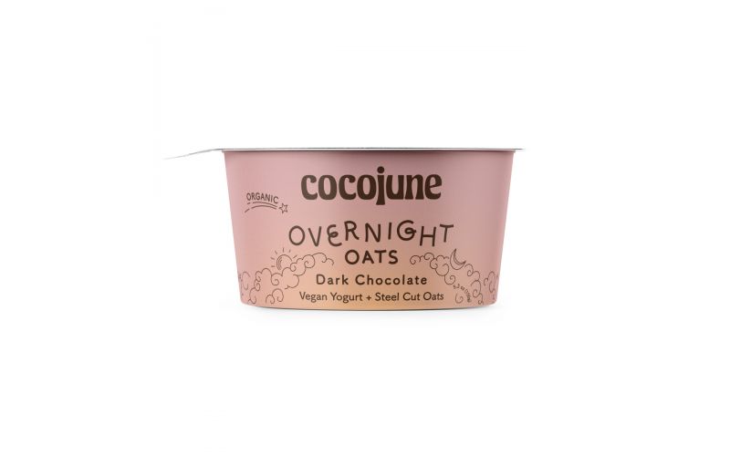 Organic Vegan Dark Chocolate Overnight Oats