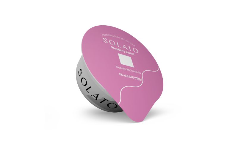 Raspberry Gelato Base Cups