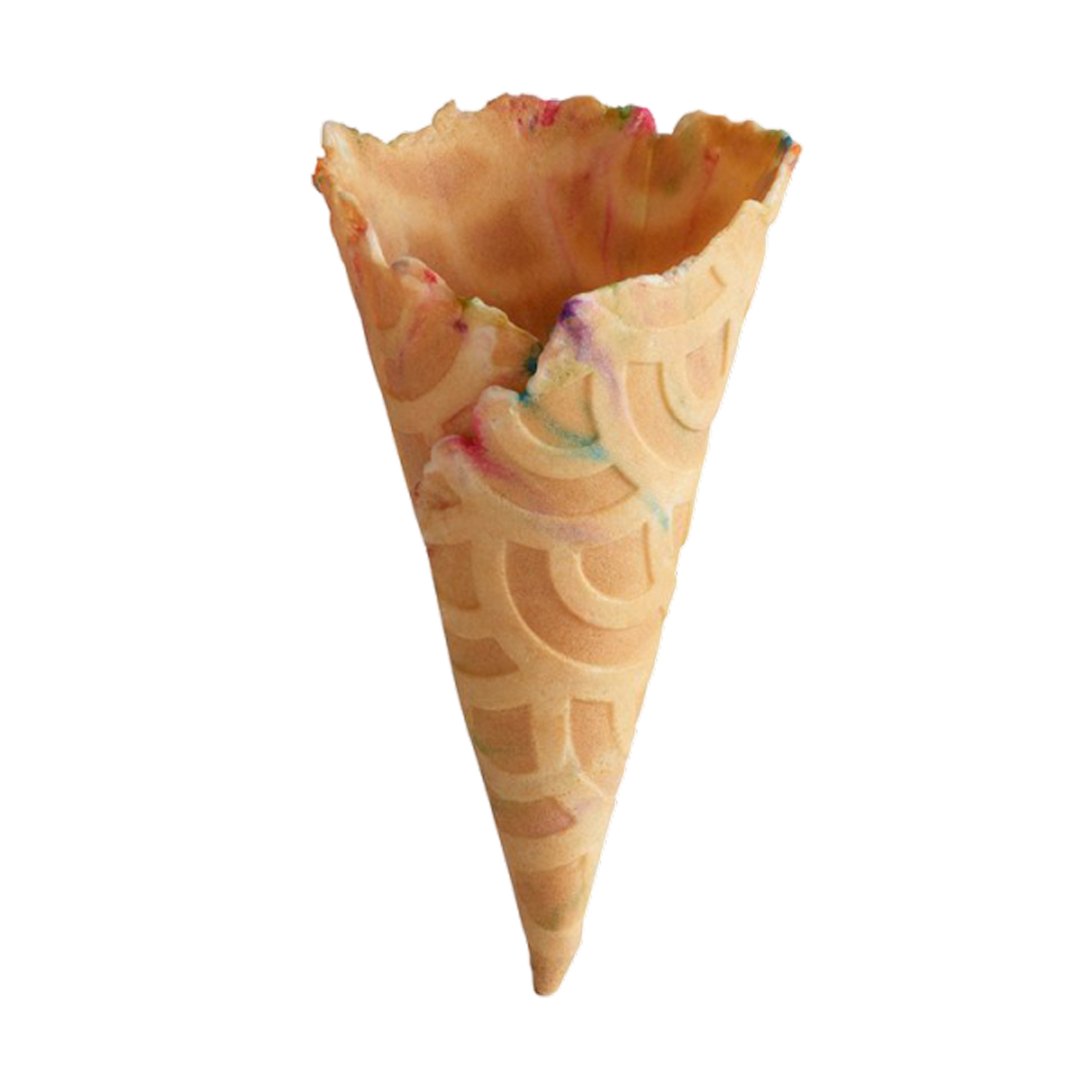 Birthday Cake Waffle Cones Tart Shells, Baked Baldor Specialty Foods