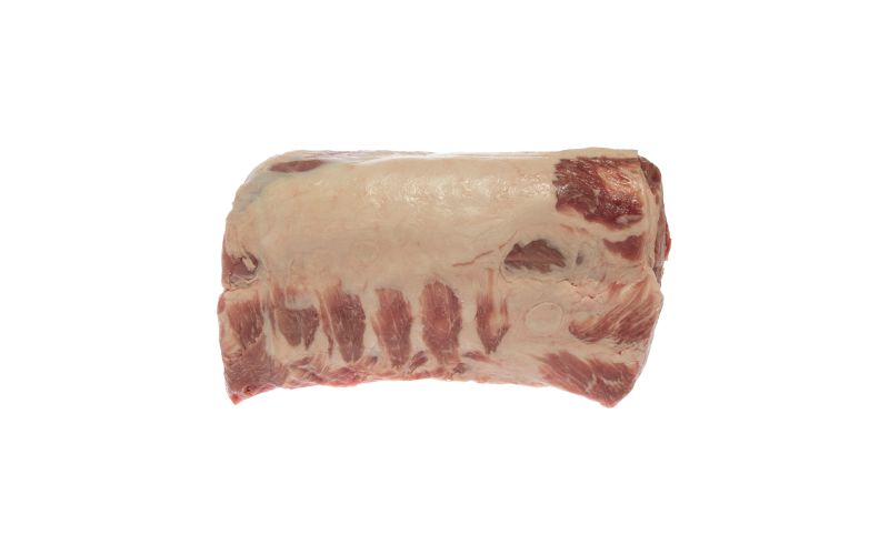 Chop Ready 10 Bone Iberian Duroc Pork Rack