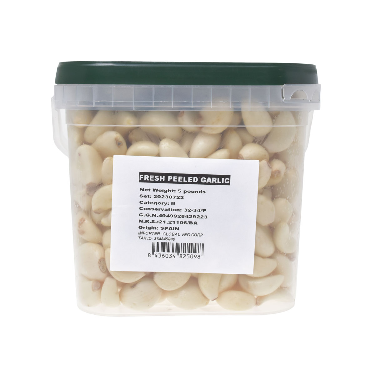 Peeled Garlic Product Of Spain Garlic Baldor Specialty Foods