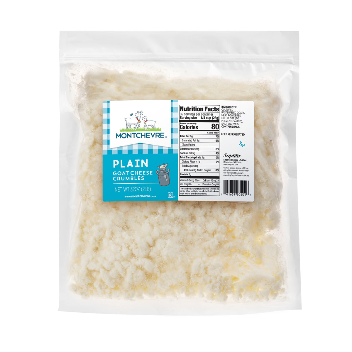 Goat Cheese Crumbles Fresh & Spreads Baldor Specialty Foods