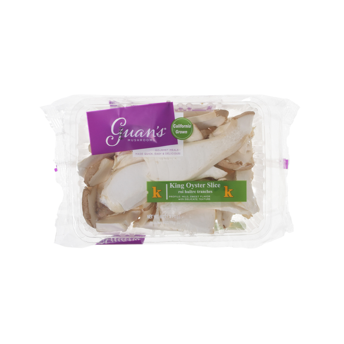 Sliced King Oyster Mushrooms Oyster Mushrooms Baldor Specialty Foods