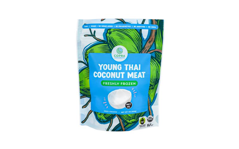Frozen Organic Coconut Meat