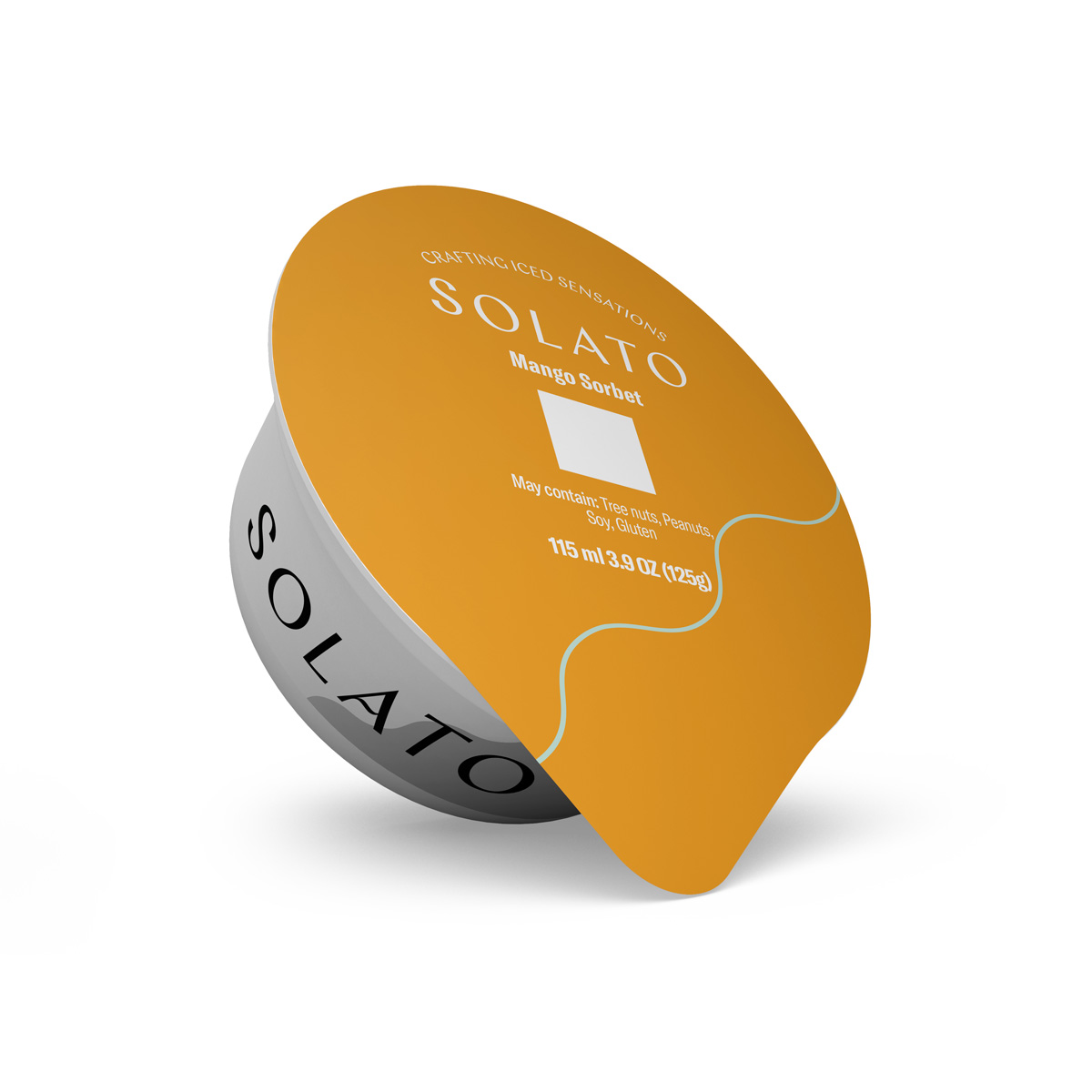 Mango Gelato Base Cups Gelato & Ice Cream Base Baldor Specialty Foods