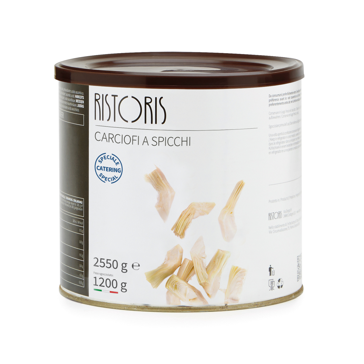 Canned Artichoke Quarters Preserved Veg Baldor Specialty Foods