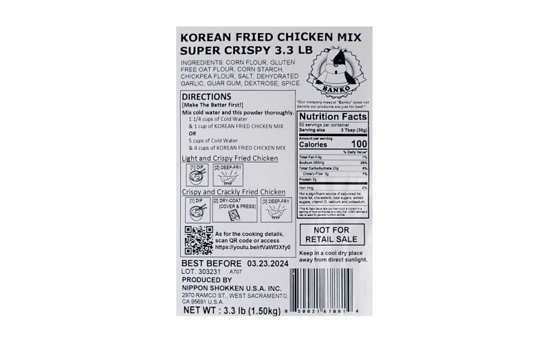 Korean Fried Chicken Batter (Super Crispy)
