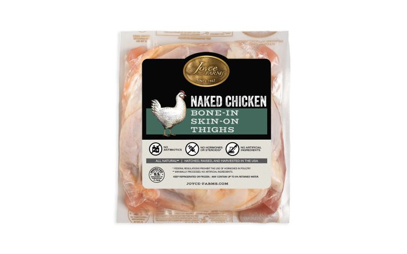 Naked Bone-In Chicken Thighs