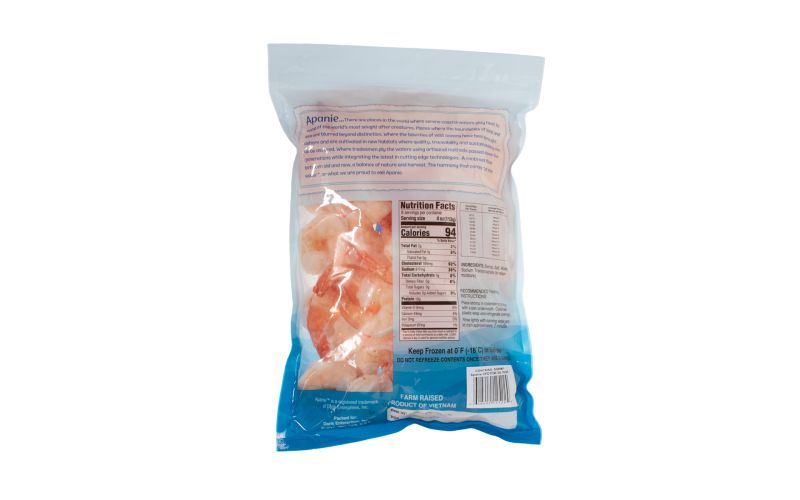 Frozen Cooked Peeled & Deveined Shrimp Tail On 16-20