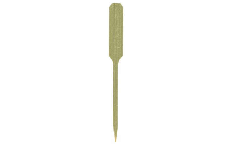 Natural Bamboo Oar Skewer - 3.5in x 1.5in