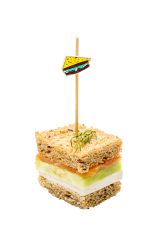 Yellow Bamboo Sandwich Skewer - 4in x.75in