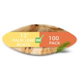 Natural Palm Leaf Boat