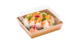 Clear Plastic Lid - Fits Large Sushi Container