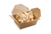 45 oz Rectangle Kraft Paper #8 Take Out Container