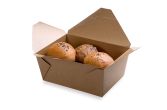 98 oz Rectangle Kraft Paper #4 Take Out Container