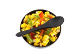 Black Bamboo Mini Spoon - 3.5in