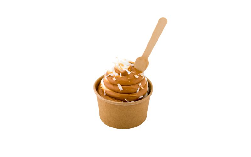 Natural Wood Tasting Spoon - 3.75in