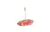 Natural Bamboo Paddle Skewer/Food Marker, Medium Rare - 4in