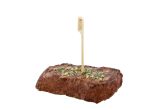 Natural Bamboo Paddle Skewer/Food Marker, Medium - 4in