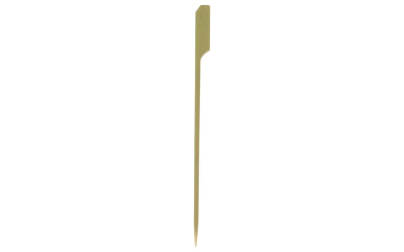 Natural Bamboo Paddle Skewer - 6in