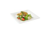 Square White Sugarcane Large Plate