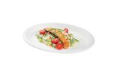 Oval White Sugarcane Large Plate