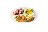 White Sugarcane Plate, 3-Compartment