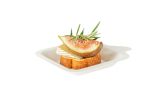 Square White Sugarcane Small Plate