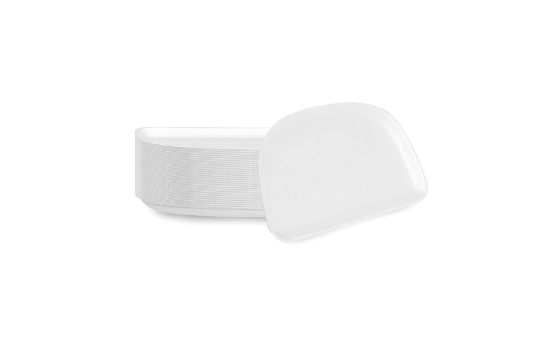 White Sugarcane Plate