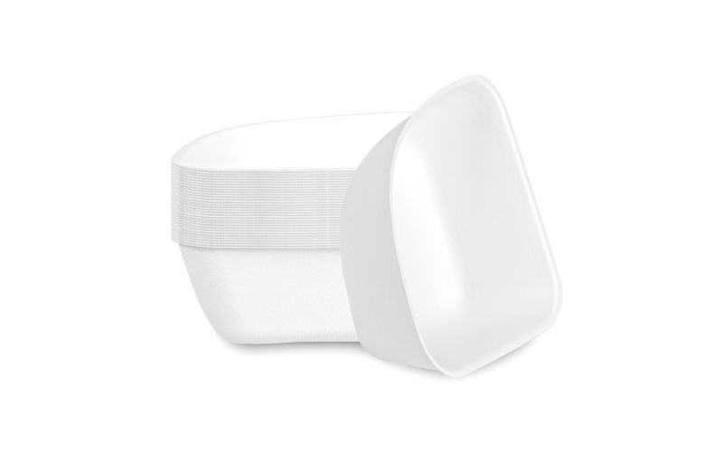 17 oz White Sugarcane Bowl
