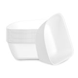 17 oz White Sugarcane Bowl