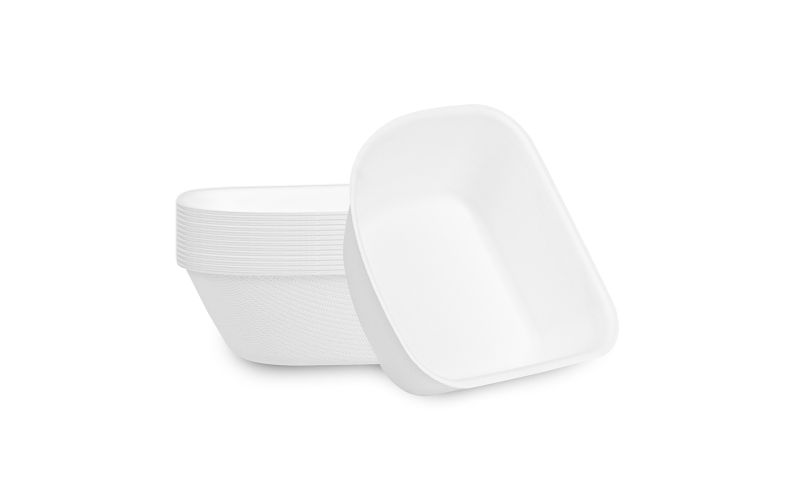 7 oz White Sugarcane Bowl