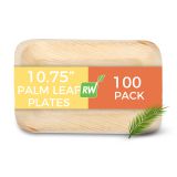 Rectangle Natural Palm Leaf Plate