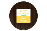 Round Dark Cardboard Cheese Board