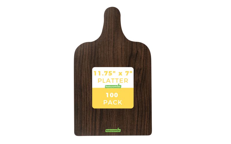 Dark Cardboard Cheese Board - 11.75in x 7in