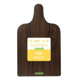 Dark Cardboard Cheese Board - 11.75in x 7in