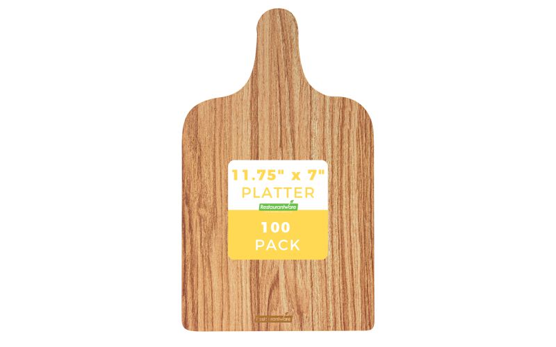 Natural Cardboard Cheese Board - 11.75in x 7in