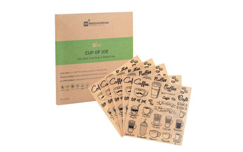 Kraft Paper Coffee Shop Wrap and Pastry Liner - 12in x 12in