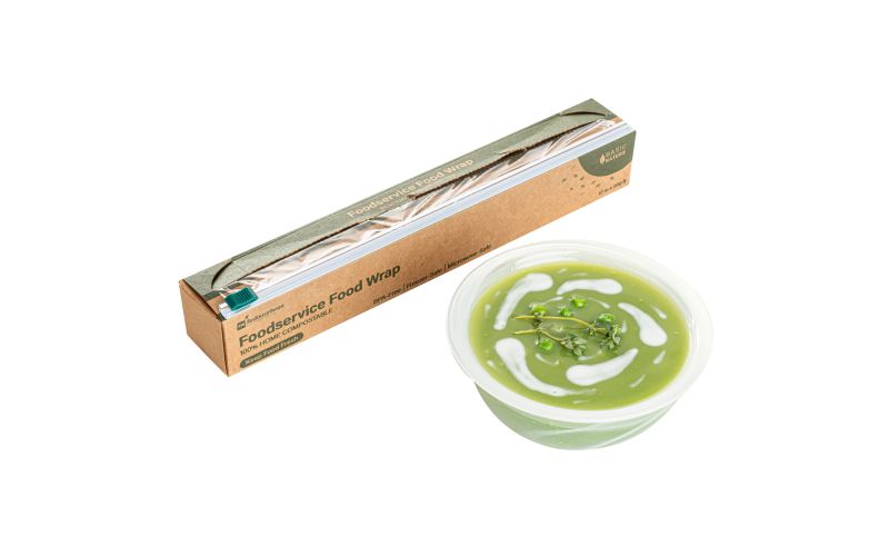 Clear Plastic Foodservice Food Wrap