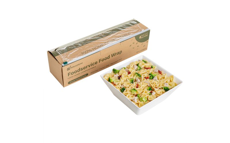 Clear Plastic Foodservice Food Wrap