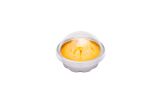 2 oz Round Silver Aluminum Baking Cup with Plastic Dome Lid