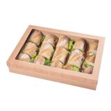 Rectangle Kraft Paper Catering Box