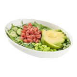 26 oz Oval White Sugarcane  Salad Plate