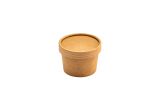 Coppetta Round Kraft Paper To Go Cup Lid - Fits 4 oz