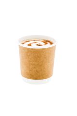 4 oz Kraft Paper Coffee Cup - Double Wall