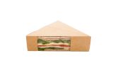 Triangle Kraft Paper Small Sandwich Box