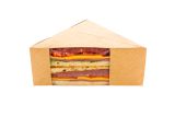 Triangle Kraft Paper Medium Sandwich Box