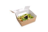 41 oz Rectangle Kraft Paper Large Bio Lunch Box