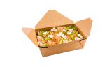71 oz Rectangle Kraft Paper #3 Take Out Container