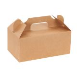 Rectangle Kraft Paper Lunch Box